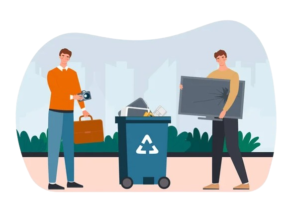 E waste scrap